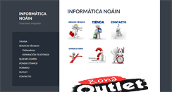Desktop Screenshot of informaticanoain.com